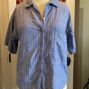 Vintage Short-Sleeve Button Down